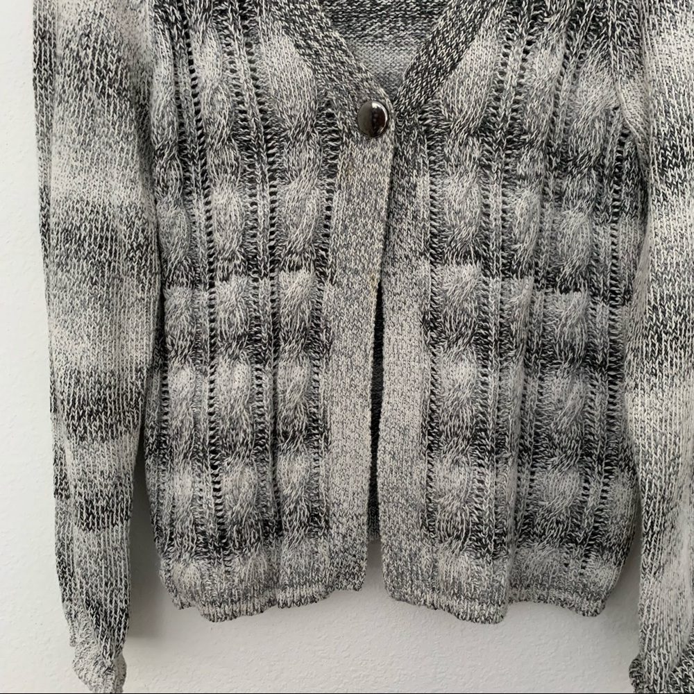 Christopher & Banks Open Front With One Button, B… - image 2